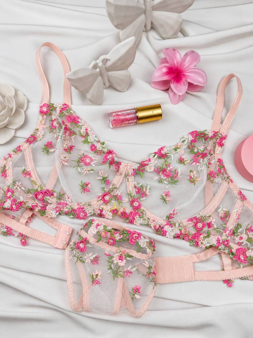 خرید پرفروشترین ست شورت و سوتین تور گاز اروپایی برند hanis،ارسال فوری ،فروش ،اقساطی 