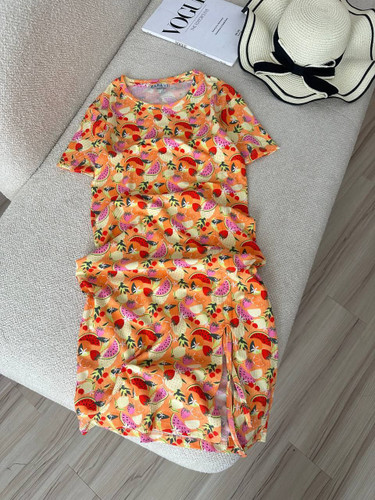 پیراهن وارادتی نخی zara