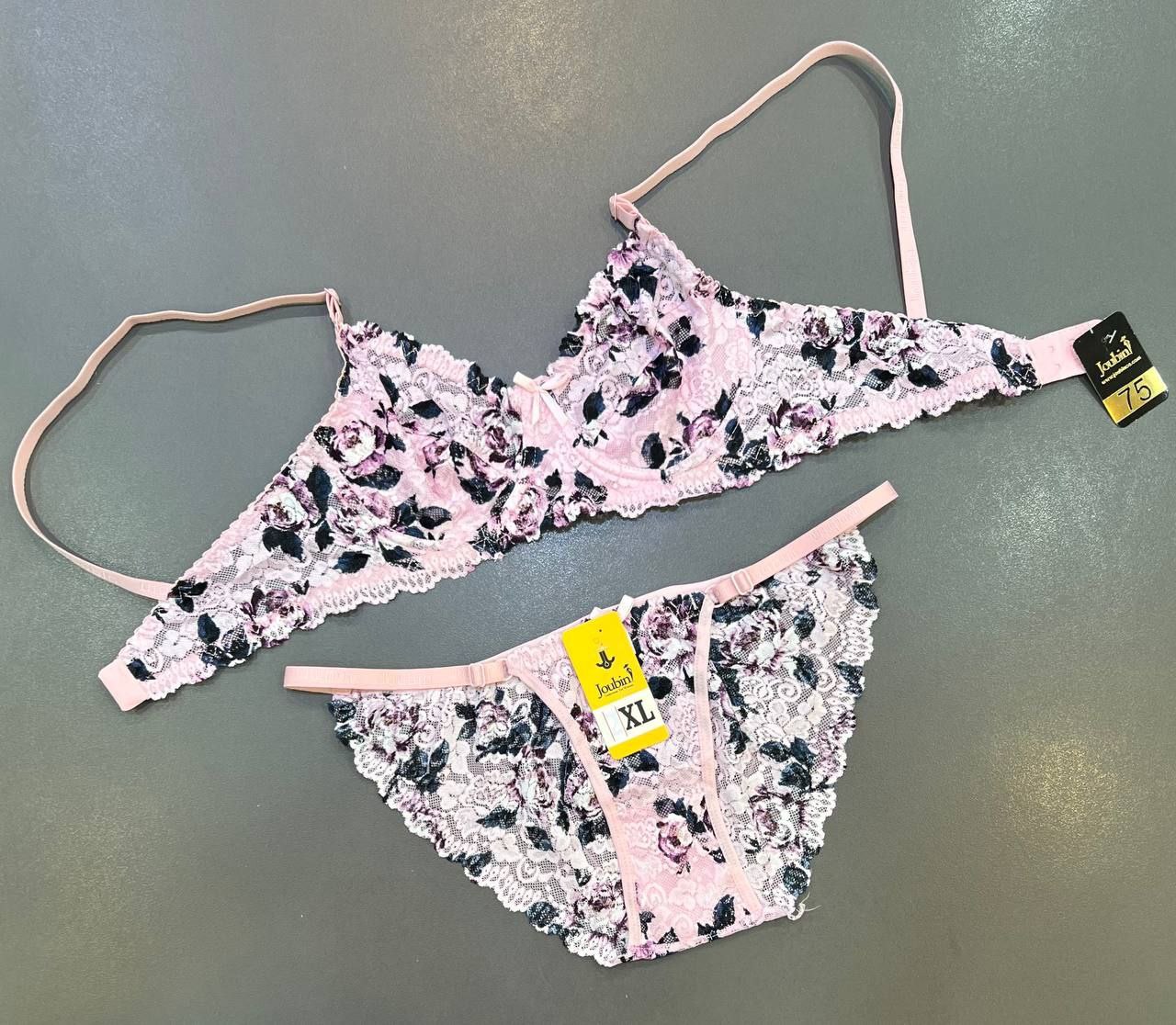 ست شورت و سوتین تور گاز اروپایی برند jobin