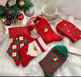 جوراب کریسمس نخ پنبه