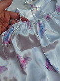 تاپ و شلوارک ساتن